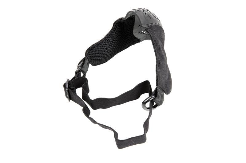 Half Face mask - black by FMA on Airsoft Mania Europe