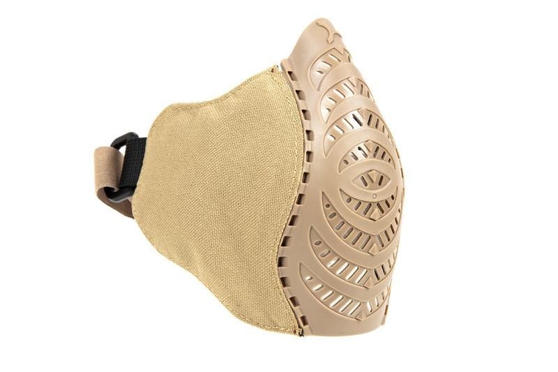 Half Face mask - tan by FMA on Airsoft Mania Europe