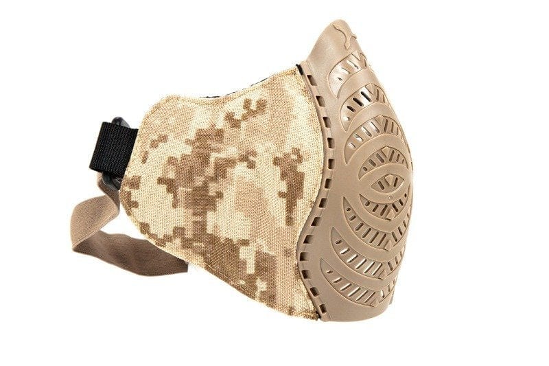 Half Face mask - Digital Desert