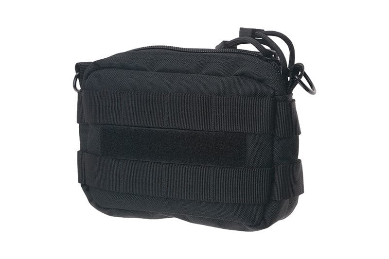 Universal horizontal cargo pouch - black