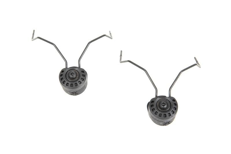 Set of 2 FARA OTH Hearing Protector Mounts - Black by FMA on Airsoft Mania Europe