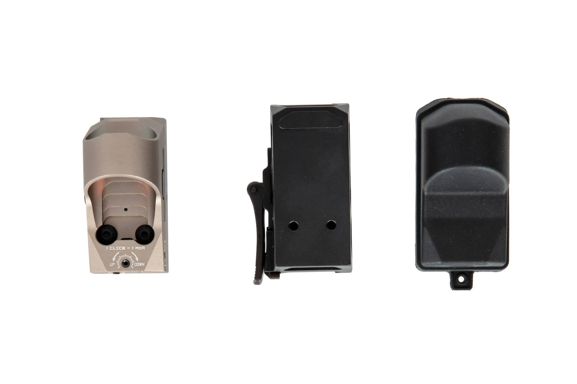 1x25 Mini Reflex Sight Replica - Dark Earth by AIM-O on Airsoft Mania Europe