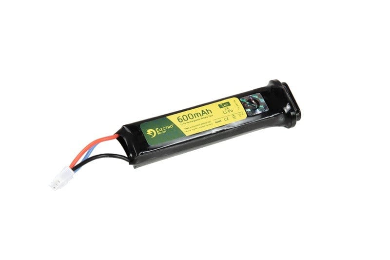 LiPo battery 7.4V 600mAh 20C  