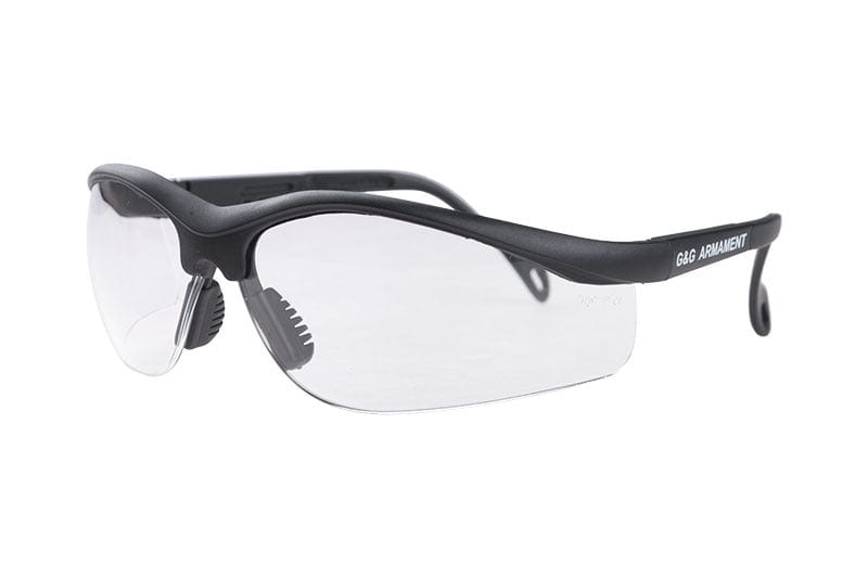 Airsoftowe okulary ochronne - przezroczyste