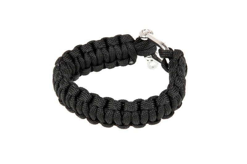 Survival Bracelet (U) - Black by Element on Airsoft Mania Europe