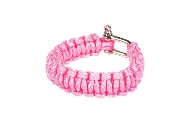 Survival Bracelet (U) - Pink by Element on Airsoft Mania Europe