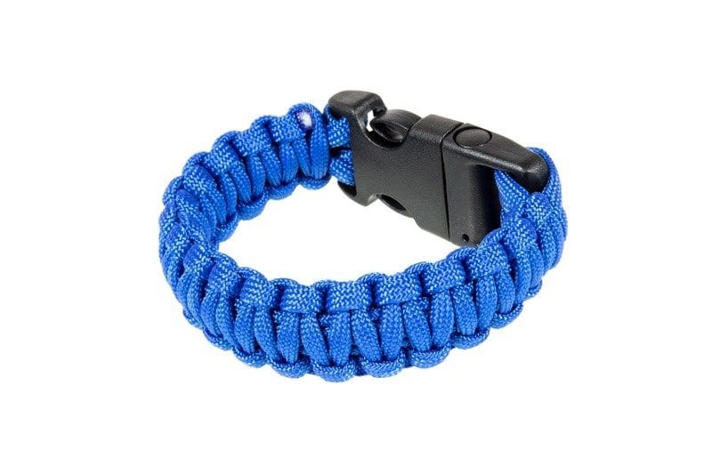 Survival Bracelet (Fastex) - Blue by Element on Airsoft Mania Europe