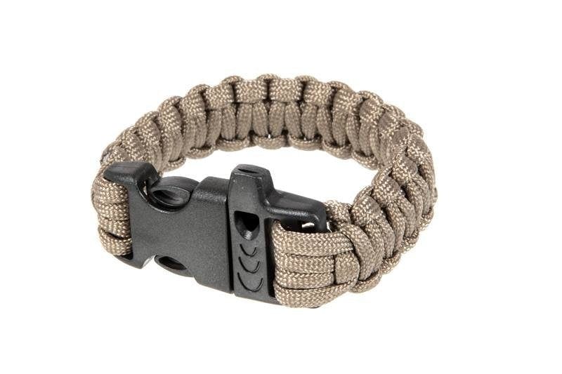 Survival Bracelet (Fastex) - Gray