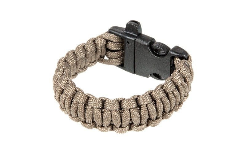 Survival Bracelet (Fastex) - Gray