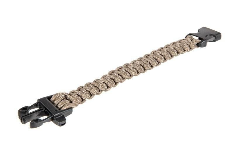 Survival Bracelet (Fastex) - Gray