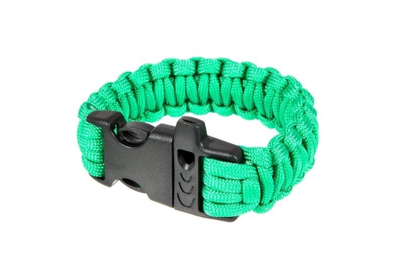 Survival Bracelet (Fastex) - Green