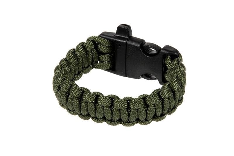 Survival Bracelet (Fastex) - Olive Drab by Element on Airsoft Mania Europe