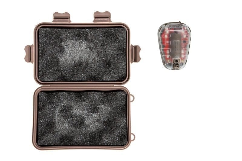 HEL-STAR 6 electronic marker - tan - red by Element on Airsoft Mania Europe