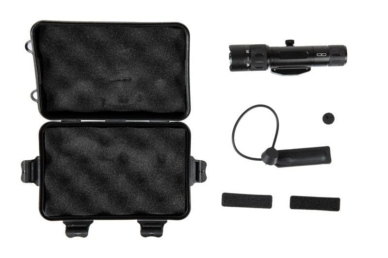 WMX200 Tactical Flashlight - Black by Night Evolution on Airsoft Mania Europe