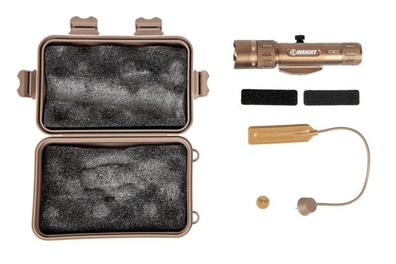 WMX200 Tactical Flashlight - Dark Earth by Night Evolution on Airsoft Mania Europe