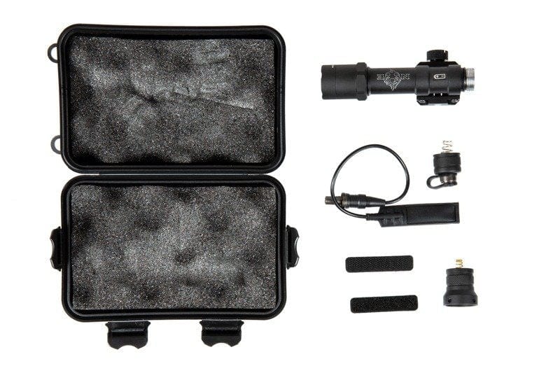 M600B Mini Scout Light Tactical Flashlight - Black by Night Evolution on Airsoft Mania Europe