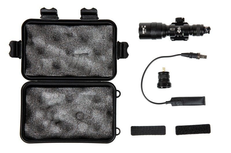 M300AA Mini Scout Tactical Flashlight - Black by Night Evolution on Airsoft Mania Europe