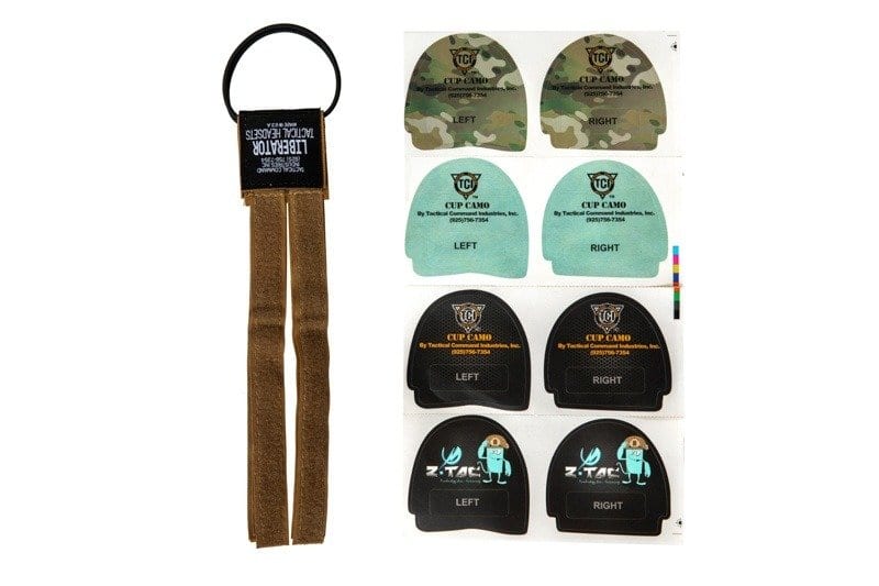 Helmet Headset Adapter - Dark Earth by Zeta Tactical on Airsoft Mania Europe