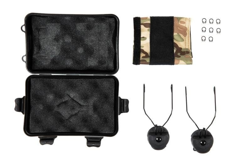 MSA Helmet Adapter - Black by Zeta Tactical on Airsoft Mania Europe