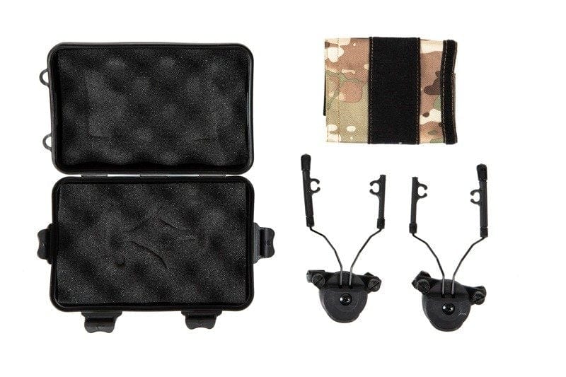 Comtac I / Comtac II Helmet Adapter - Black by Zeta Tactical on Airsoft Mania Europe