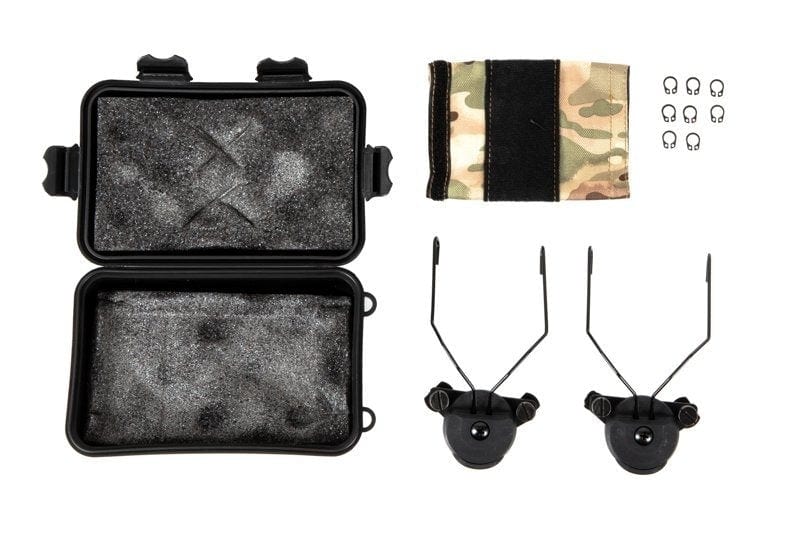 MSA Helmet Adapter - Black by Zeta Tactical on Airsoft Mania Europe