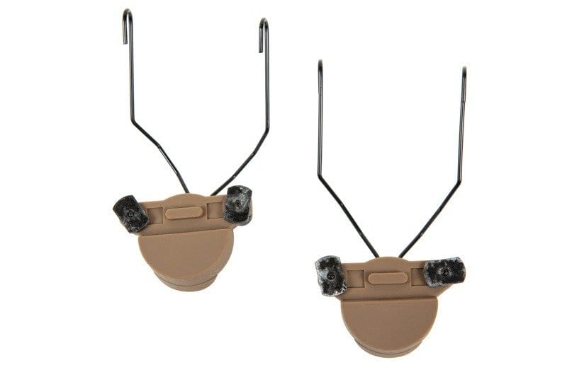 MSA Helmet Adapter - Dark Earth by Zeta Tactical on Airsoft Mania Europe