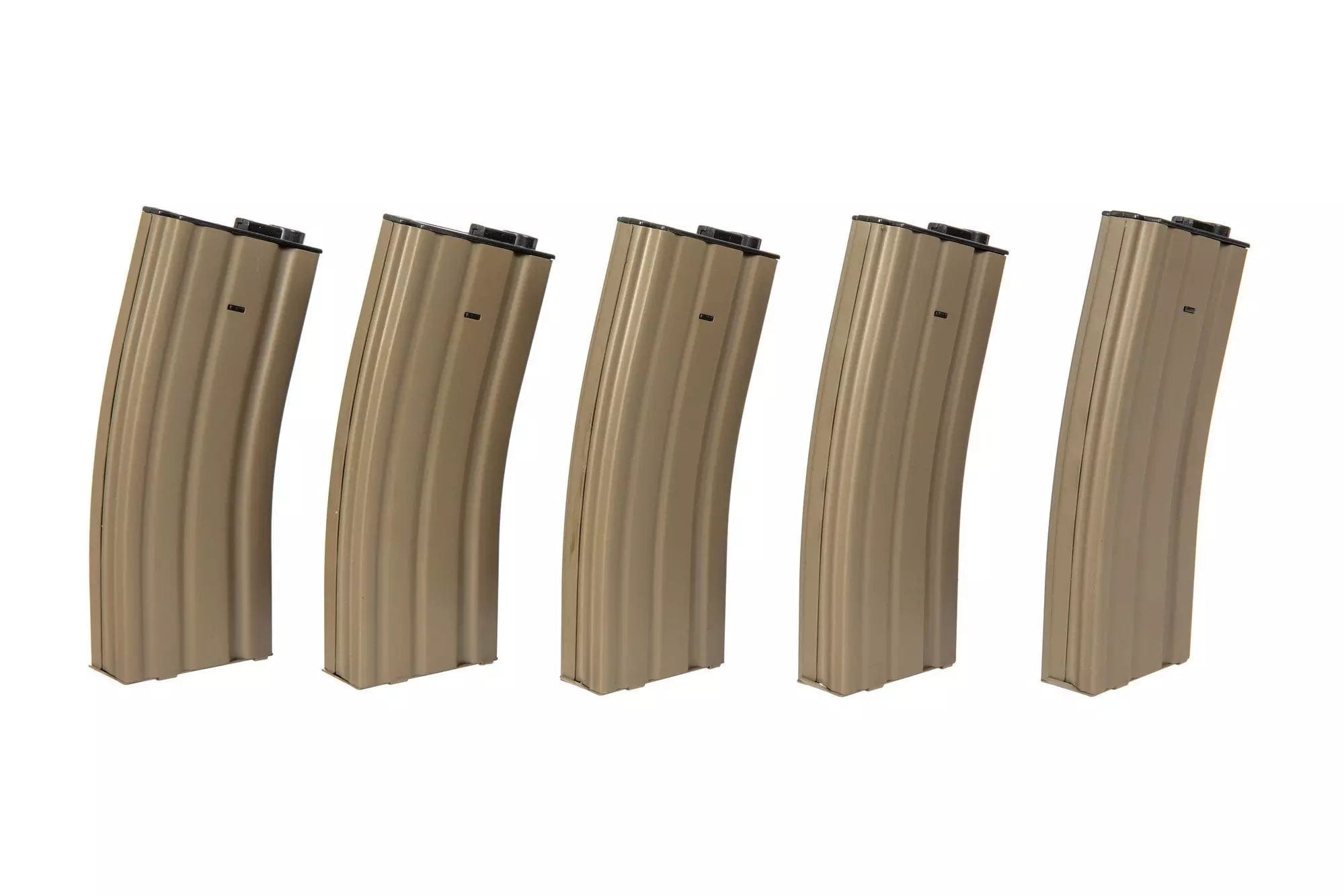 5x Hi-Cap 300 BB Magazines for M4 - Tan
