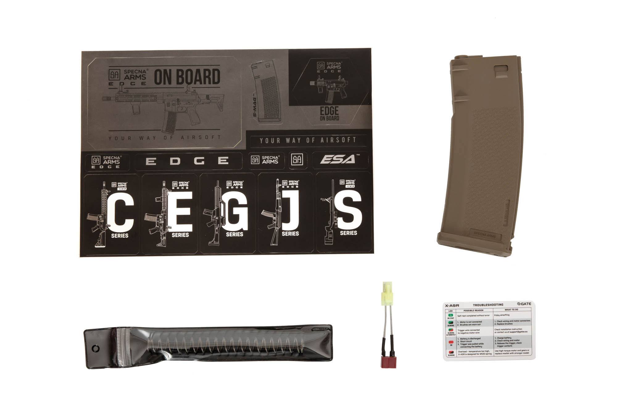 SA-C07 CORE™ X-ASR™ Airsoft rifle - Half-Tan