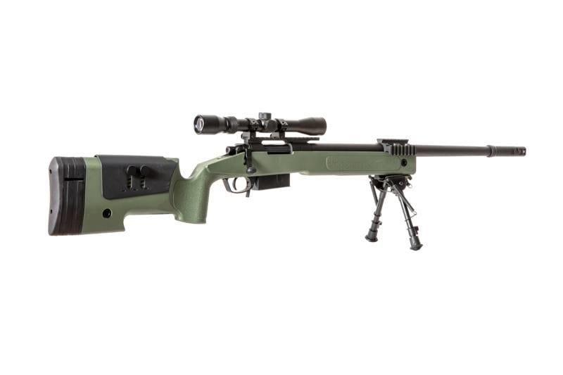 SA-CORE ™ S03 replica sniper rifle with scope and bipod - olive