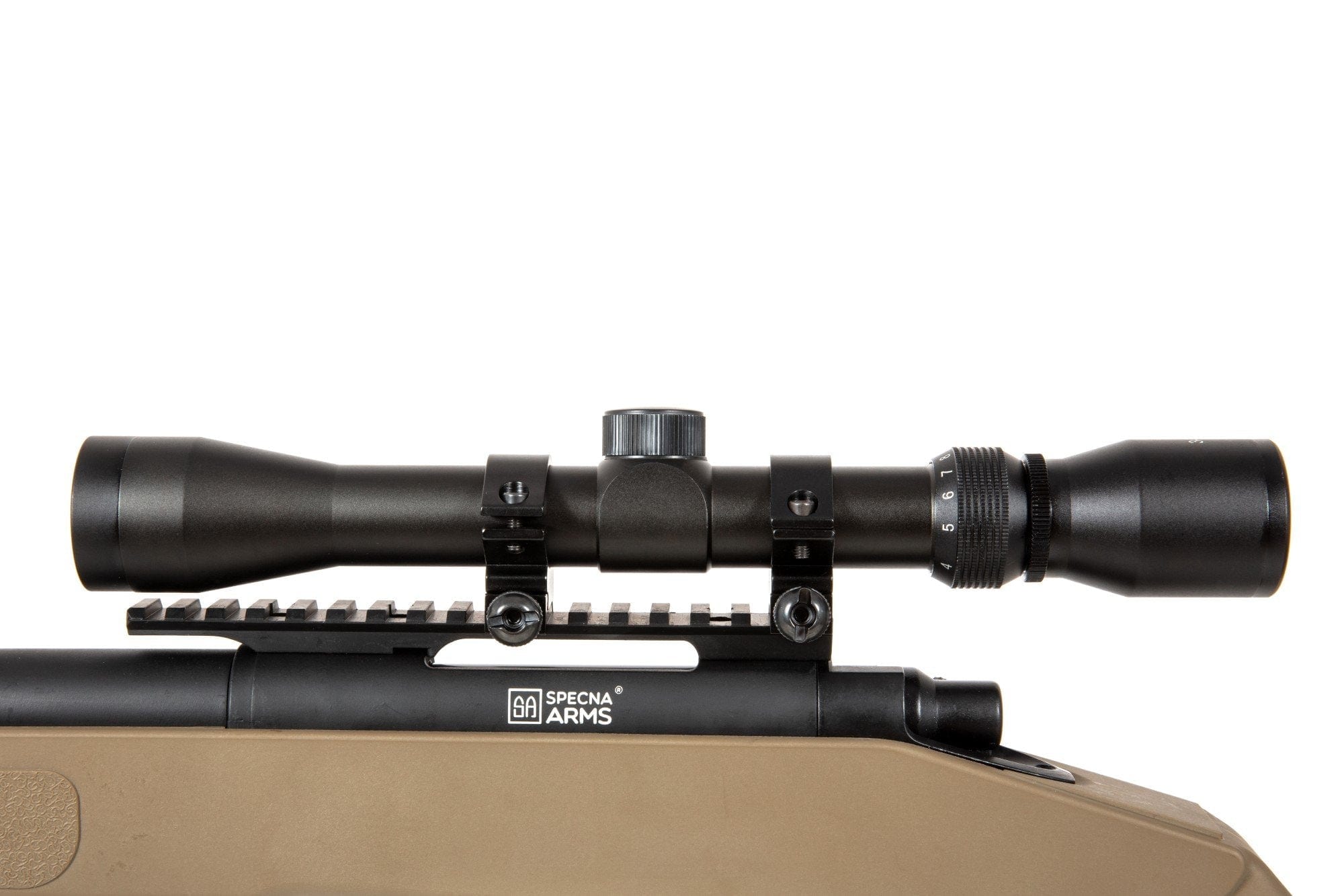 SA-CORE ™ S03 replica sniper rifle with scope and bipod - tan