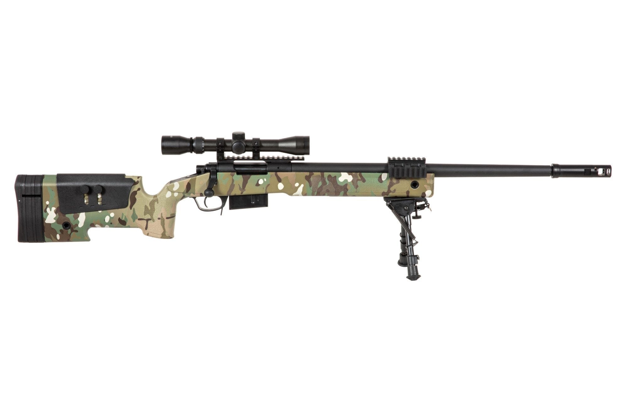 SA-CORE ™ S03 replica sniper rifle with scope and bipod - MC
