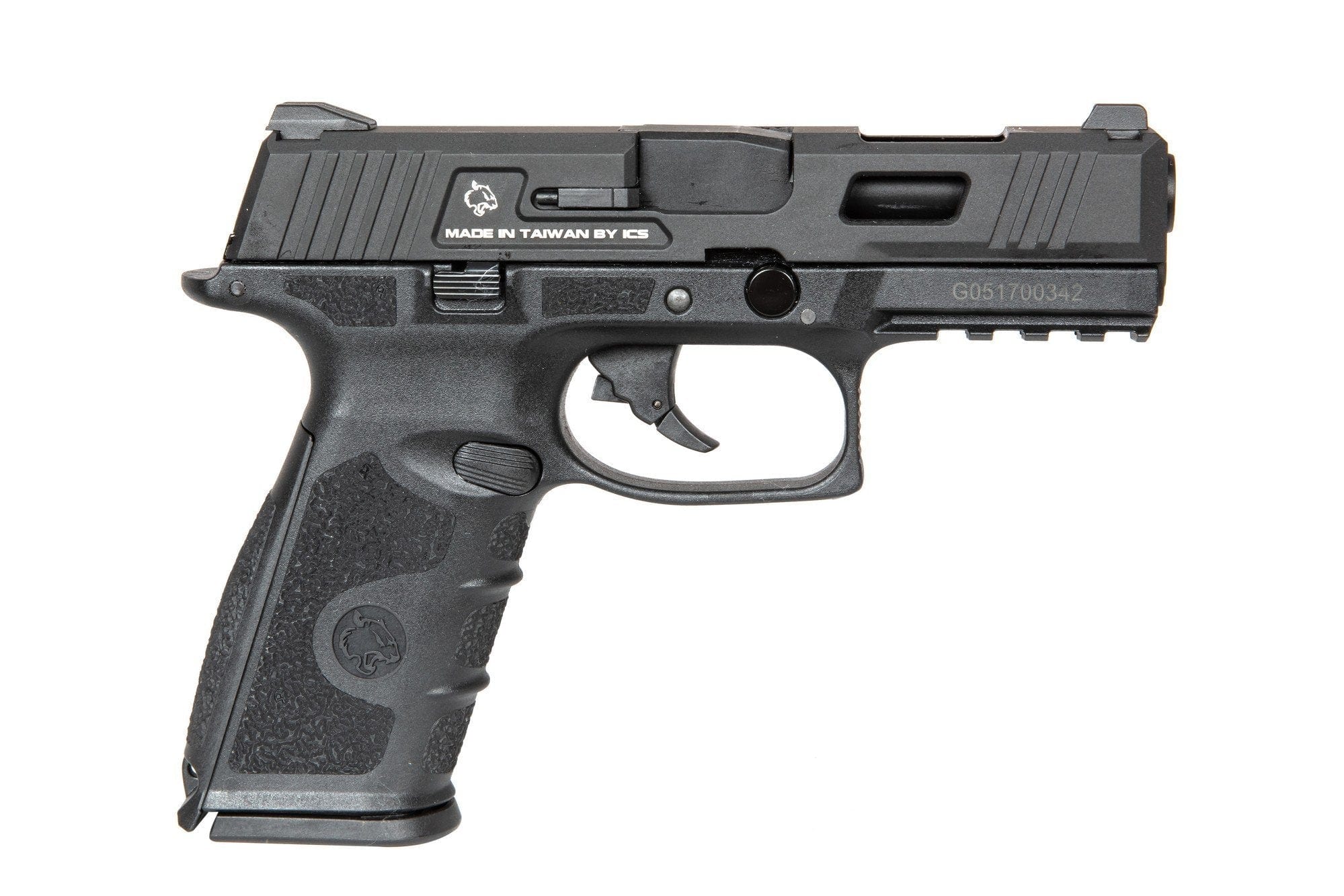 BLE-XFG Pistol Replica - Black by ICS on Airsoft Mania Europe