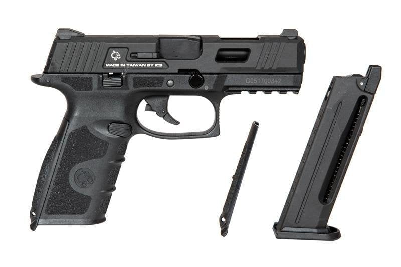 BLE-XFG Pistol Replica - Black by ICS on Airsoft Mania Europe