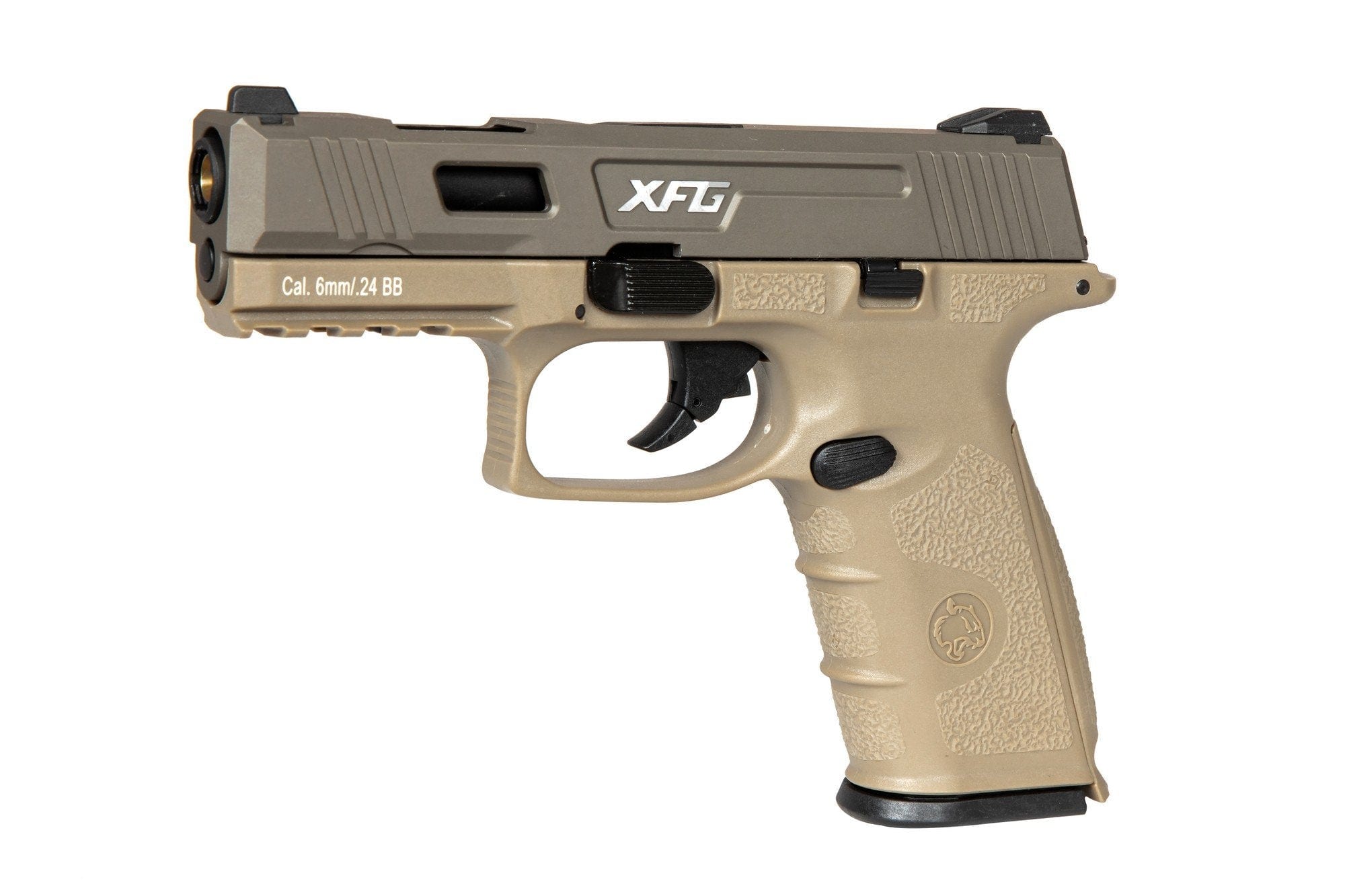 BLE-XFG Pistol Replica - tan by ICS on Airsoft Mania Europe