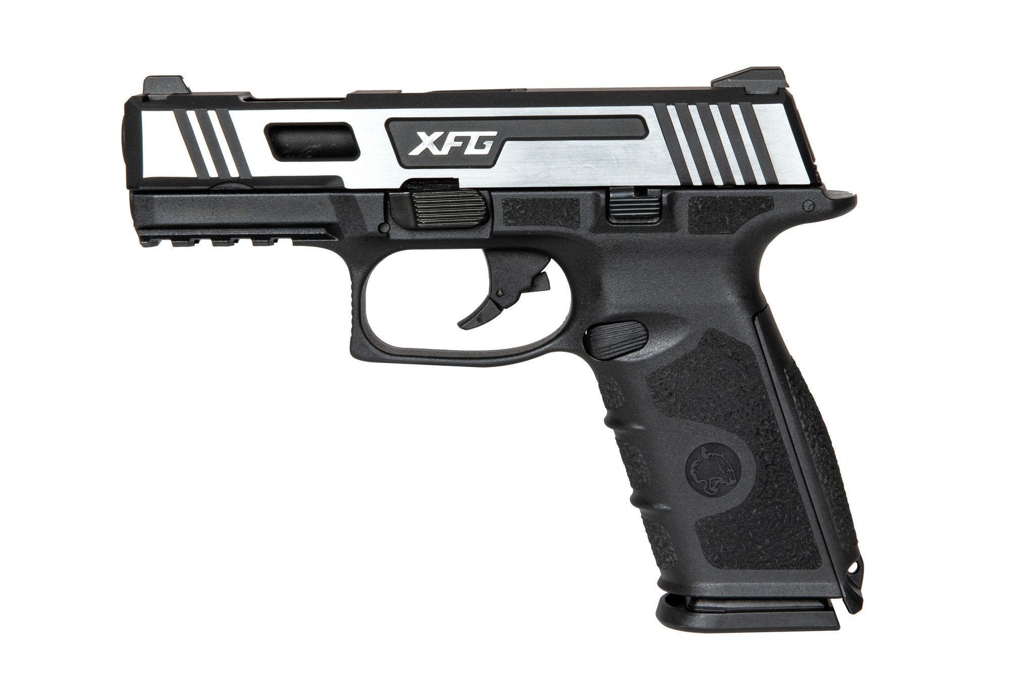 BLE-XFG Pistol Replica - black / silver by ICS on Airsoft Mania Europe