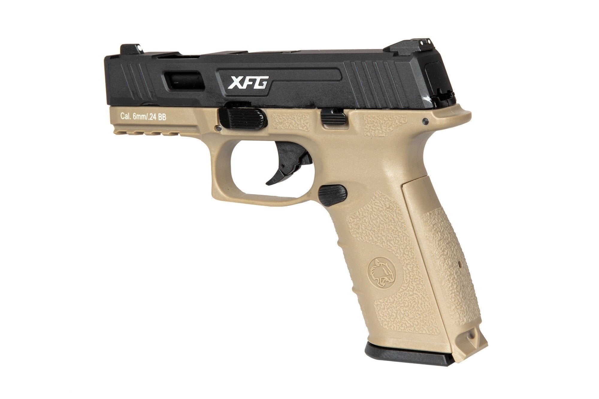 BLE-XFG Pistol Replica - tan / black by ICS on Airsoft Mania Europe