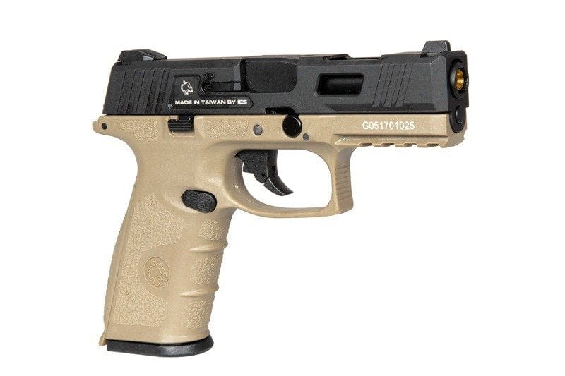 BLE-XFG Pistol Replica - tan / black by ICS on Airsoft Mania Europe