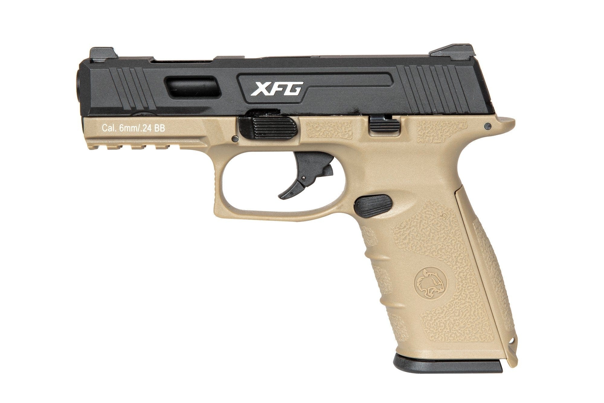 BLE-XFG Pistol Replica - tan / black by ICS on Airsoft Mania Europe