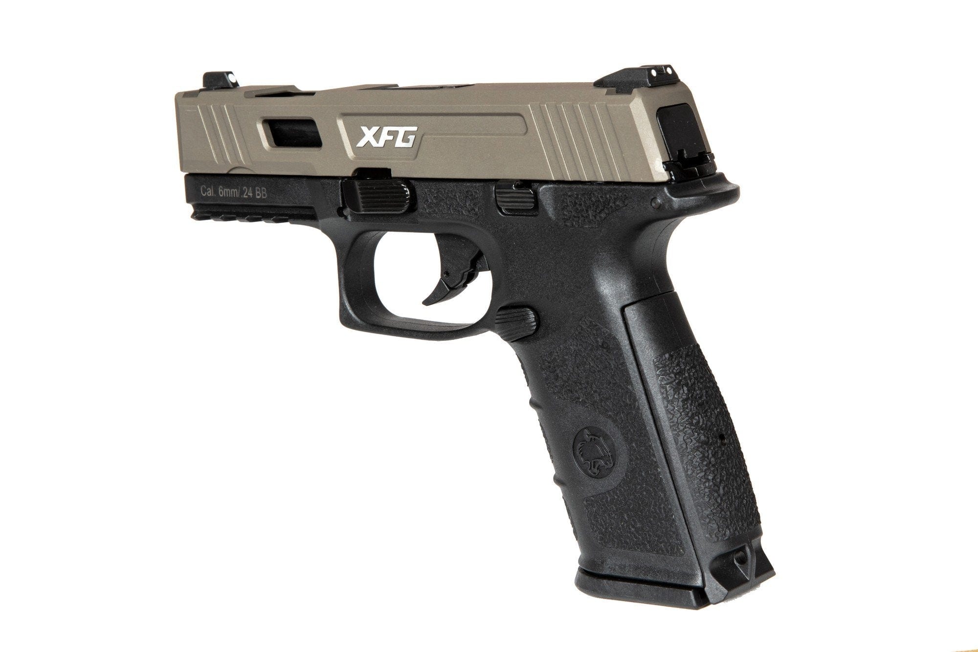 BLE-XFG Pistol Replica - black / tan by ICS on Airsoft Mania Europe
