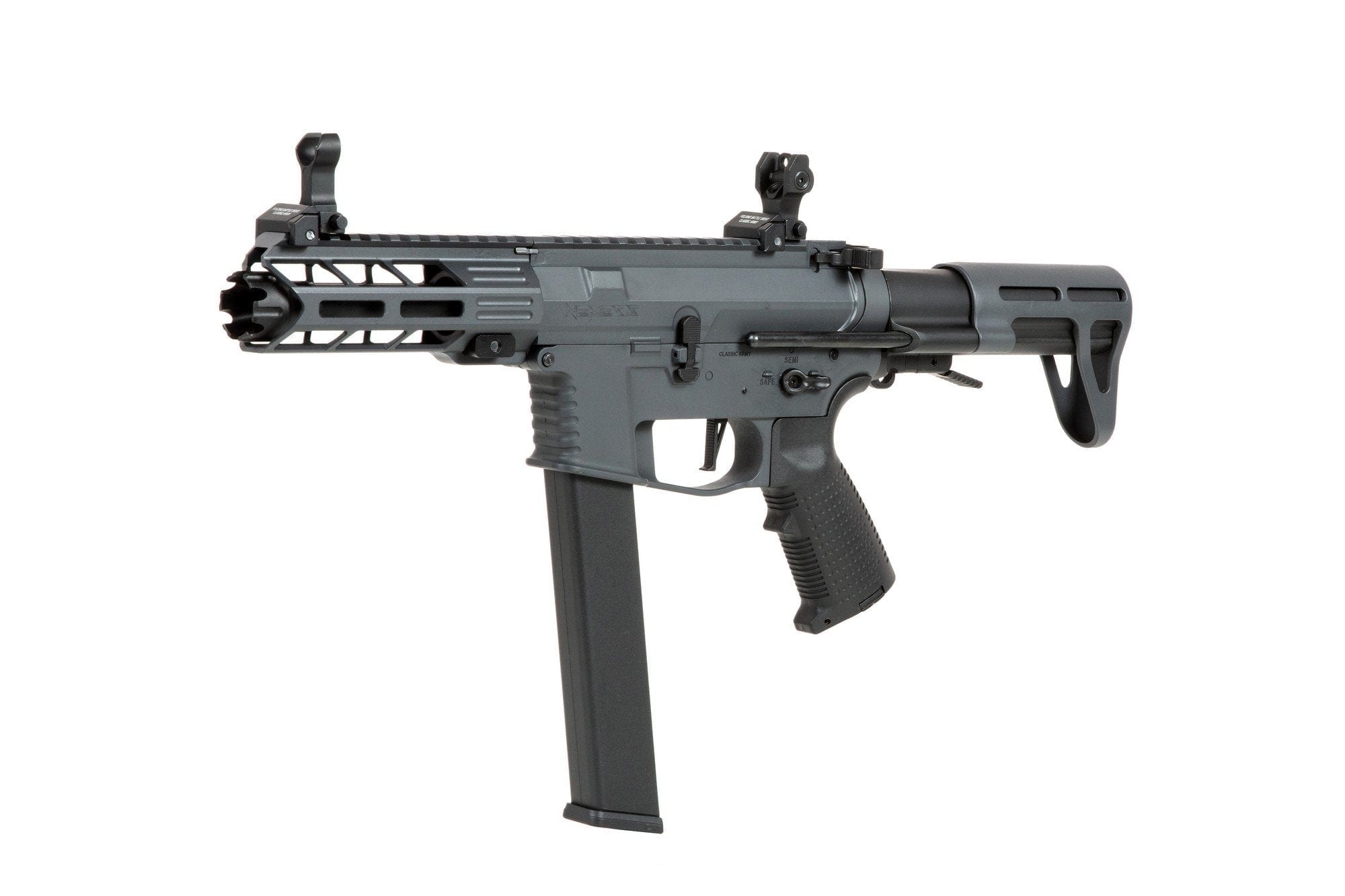 Nemesis X9 submachine gun - grey
