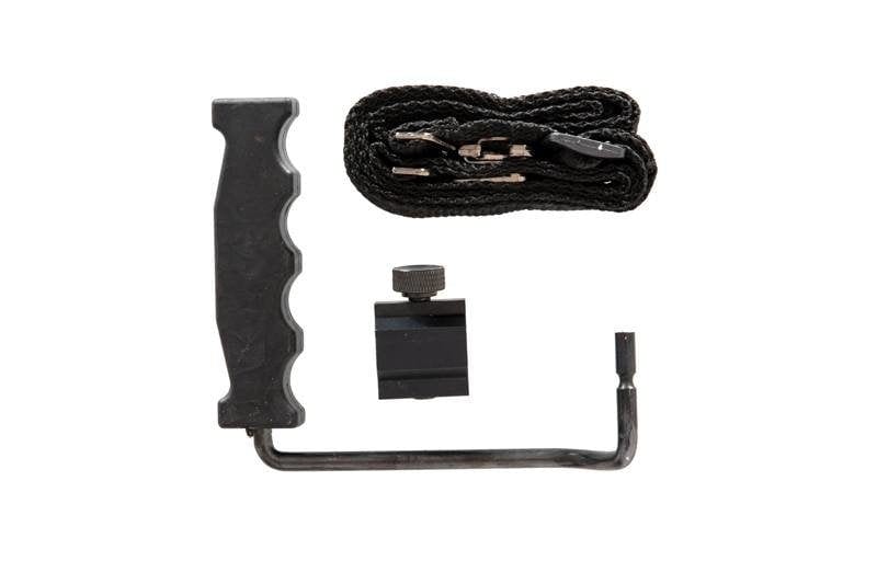 SW-024 M82A1 Barrett sniper rifle with bipod - black