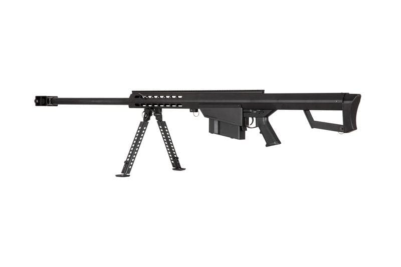 SW-024 M82A1 Barrett sniper rifle with bipod - black