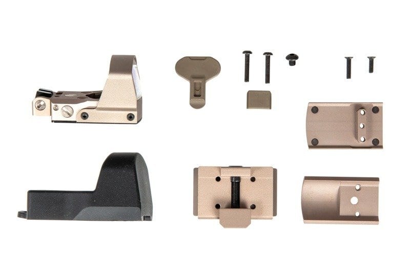 DP Pro Red Dot Sight Replica - Dark Earth by AIM-O on Airsoft Mania Europe