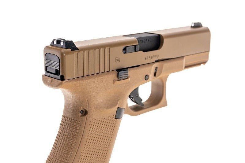 Airsoft GLOCK 19 X Gas GBB Pistol - Coyote Brown