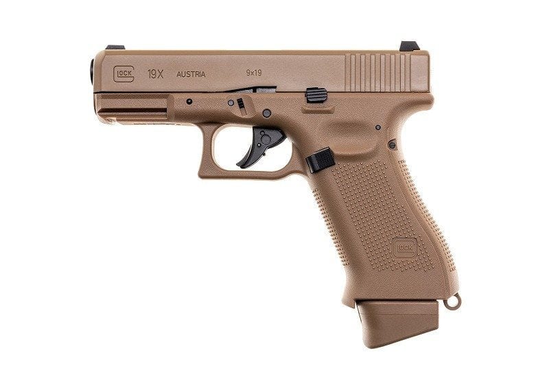 Glock 19X CO2 GBB - Coyote Brown