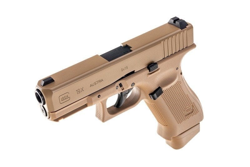 Glock 19X CO2 GBB - Coyote Brown