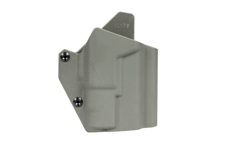 Tactical holster for G17 replicas with flashlight - Foliage Green by FMA on Airsoft Mania Europe