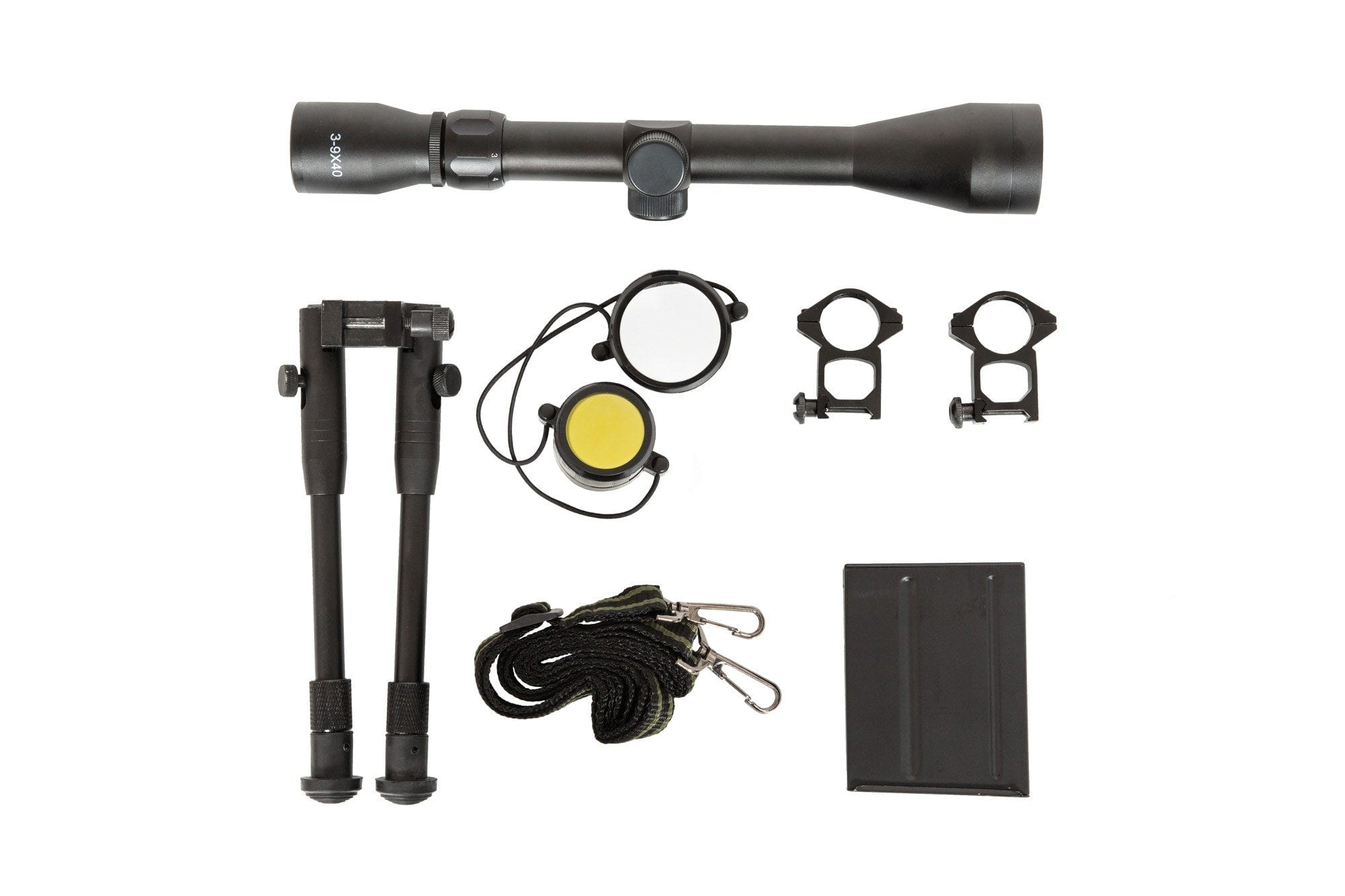 Sniper Rifle with scope and bipod MB4413D - OD