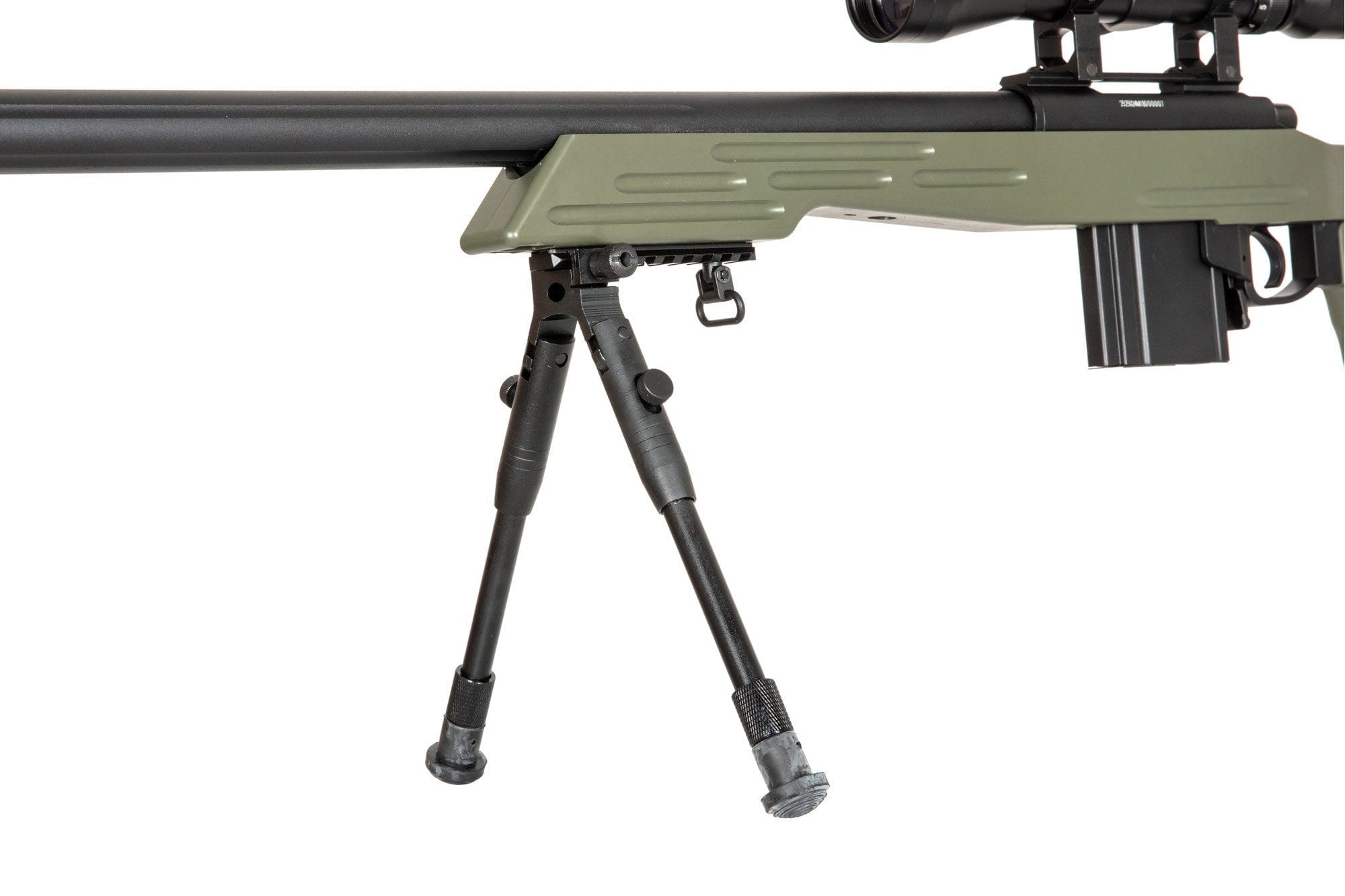 Sniper Rifle with scope and bipod MB4413D - OD