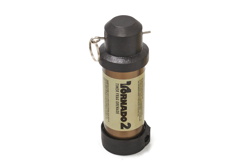 Tornado 2 Timer Gas Grenade - Launch Edition FDE by Airsoft Innovations on Airsoft Mania Europe
